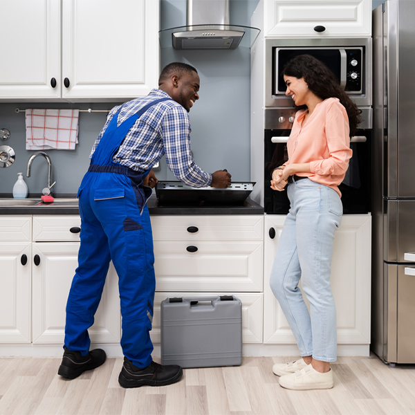 can you provide an estimate for cooktop repair before beginning any work in Congerville